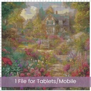 Country Garden Cross Stitch Pattern