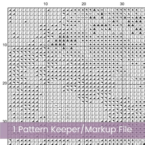 Country Garden Cross Stitch Pattern