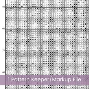 Cute Rabbit Cross Stitch Pattern