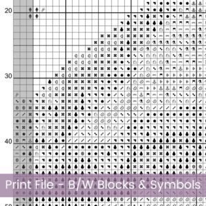 Dolphins Cross Stitch Pattern