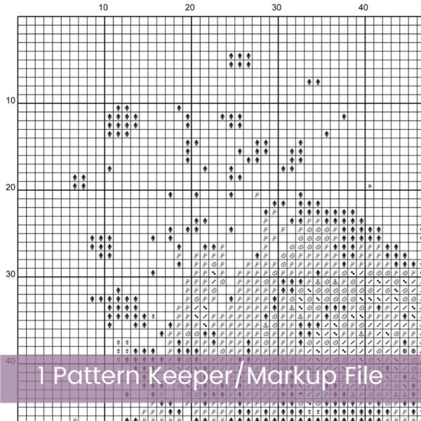Dolphins Cross Stitch Pattern