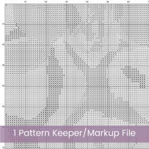 Falling Leaf Cross Stitch Pattern