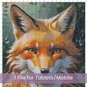 Fox Cross Stitch Pattern