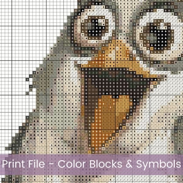 Funny Birds Cross Stitch Pattern