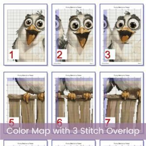 Funny Birds Cross Stitch Pattern