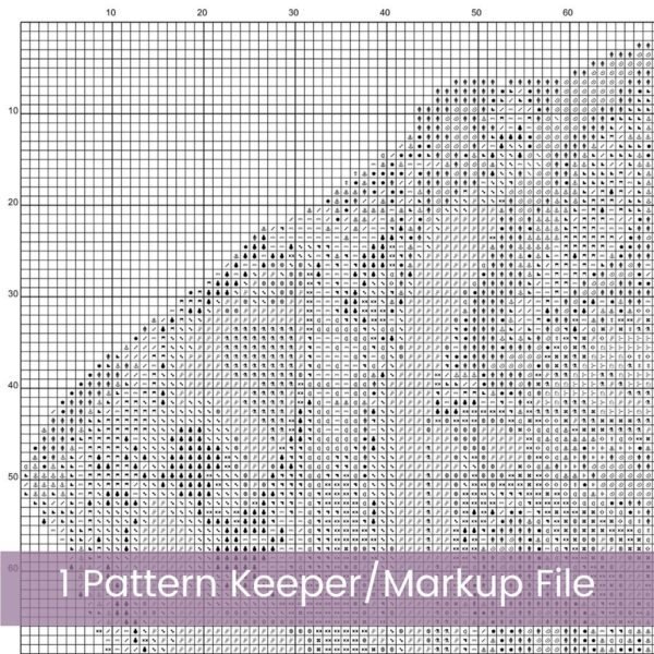 Golden Labrador Cross Stitch Pattern