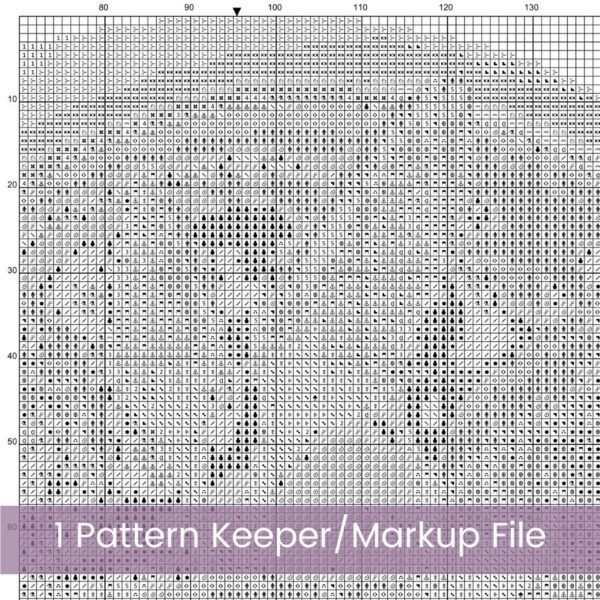 Moonflower Cross Stitch Pattern, Celestial Embroidery, Moon and Flowers Pattern, Floral Cross Stitch, Night Sky Stitching, Lunar Home Decor