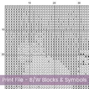 Petunia Flowers Cross Stitch Pattern Pink and Purple Full Coverage Watercolor Floral DIY Garden Decor Embroidery Botanical Flower Stitch Art