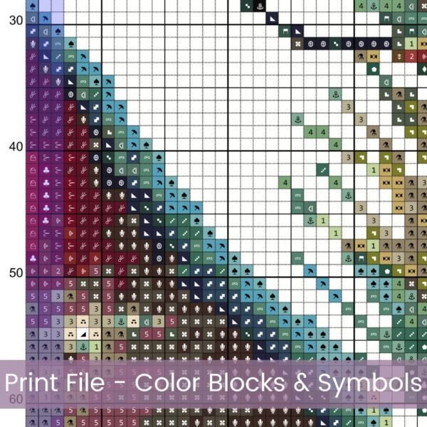 Christmas Cardinal Cross Stitch Pattern