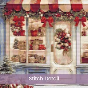 Christmas Shop Cross Stitch Pattern