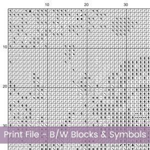 Serene Beach Cross Stitch Pattern, Wildflower Coastal Full-Coverage Design, Ocean View Pattern, Digital Beach Pattern, Beach Lover Gift Idea