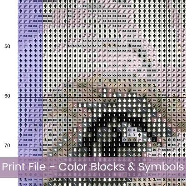 Shih Tzu Dog Cross Stitch Pattern Realistic Dog Portrait Embroidery, Pet Lover Gift, Animal Embroidery Decor Pattern, Cute Handmade Pet Art