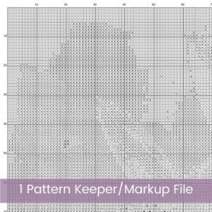 Tiger Lily Flowers Counted Cross Stitch Pattern, Full Coverage Tiger Lilies PDF Cross Stitch Pattern, Instant Download, Pattern Keeper Incl