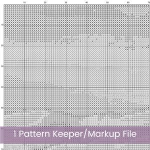 Vintage Biplane Cross Stitch Pattern, Aviation Lover’s Dream, PDF Instant Download, Full Coverage Digital Pattern, Pattern Keeper file incl