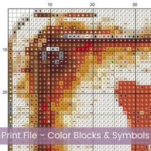 Vintage Frosty’s Cafe Sign Cross Stitch Pattern, Festive Holiday Kitchen Sign Cross Stitch PDF, PDF Instant Download, App File incl
