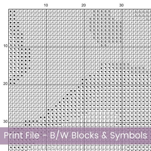 Vintage Racing Car Cross Stitch Pattern, Classic Old Race Car, PDF Instant Download, Full Coverage Digital Pattern, Pattern Keeper file incl