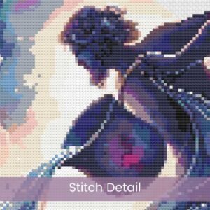 Aquarius Zodiac Cross Stitch Pattern