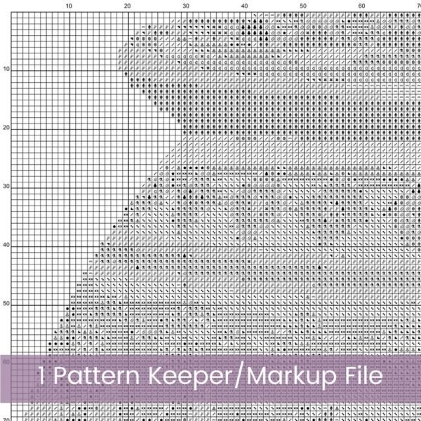 Native American Pot Cross Stitch Pattern, Tribal Art Design Cross Stitch Pattern, Traditional Pot, Heritage Cross Stitch, Instant Download