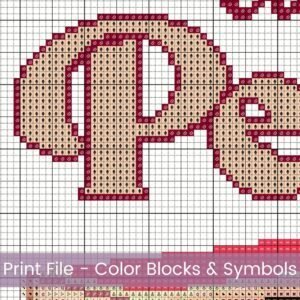 Perfect Match Cross Stitch Pattern, Cute Valentine’s Decor , Valentines Day, Love Quote Pattern, PDF Instant Download, PK & tablet file incl