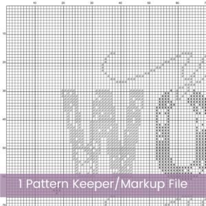 Positive Affirmations Cross Stitch Pattern, Motivational Quotes, Valentines Day, PDF Instant Download, Pattern Keeper & tablet file included
