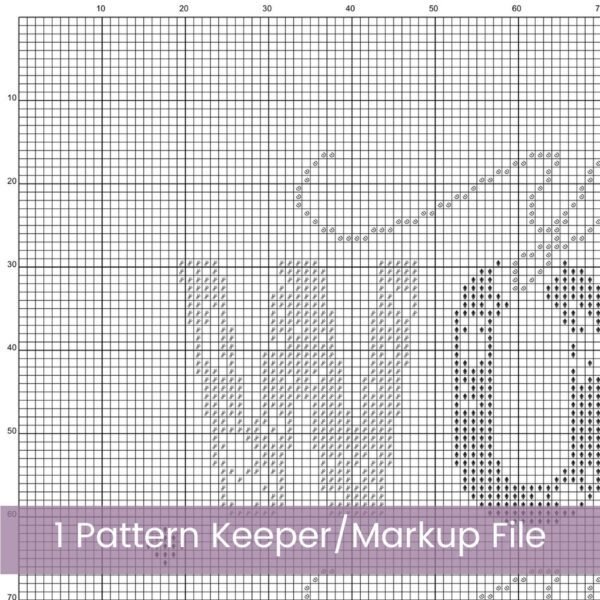 Positive Affirmations Cross Stitch Pattern, Motivational Quotes, Valentines Day, PDF Instant Download, Pattern Keeper & tablet file included