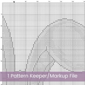 DIY Personalized Easter Bunny Cross Stitch Pattern, Digital Pastel Easter Rabbit Decor, Bunny Ears Cross Stitch, Kids Easter Decor Gift