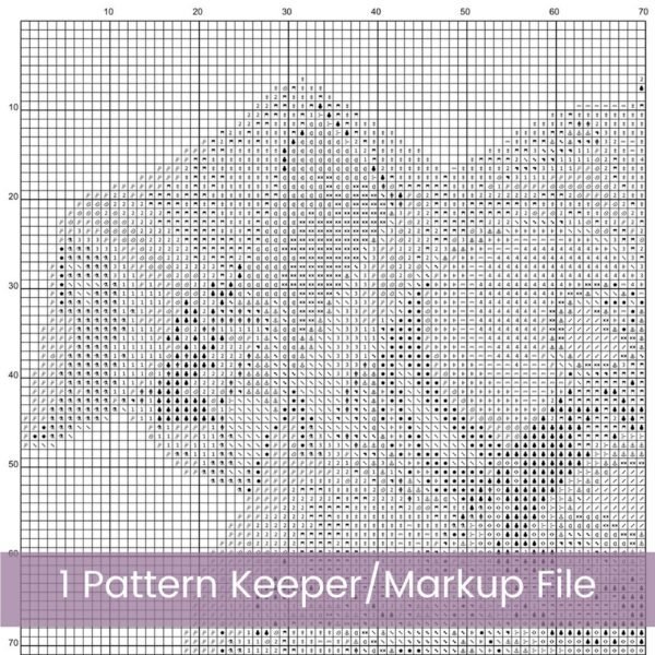 Funny Pig with Daisy Cross Stitch Pattern, Whimsical Animal Design, Funny Piglet Art, Beginner Stitch Pattern, Nursery Decor, PDF Download