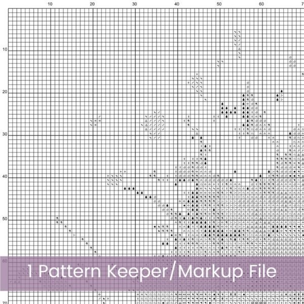 Basketball Cross Stitch Pattern | Sports Wall Art with Paint Splatter | Partial Coverage PDF | Modern Athletic Embroidery