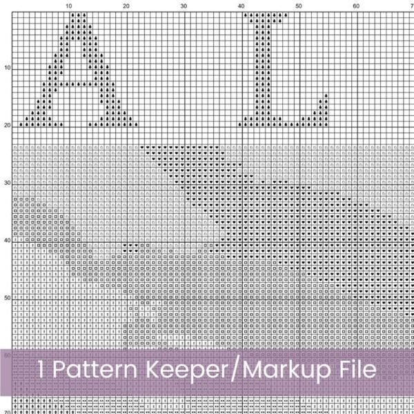 Alaska Retro Travel Poster Cross Stitch Pattern | “The Last Frontier” | Full Coverage PDF