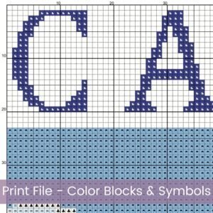 Celebrate the adventure and artistry of the open road with this full coverage cross-stitch pattern inspired by a vintage California travel poster.
