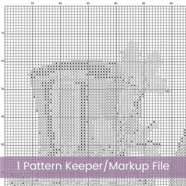 Christmas Pickles Cross Stitch Pattern | Cute Holiday Decor | Partial Coverage PDF | Digital Download