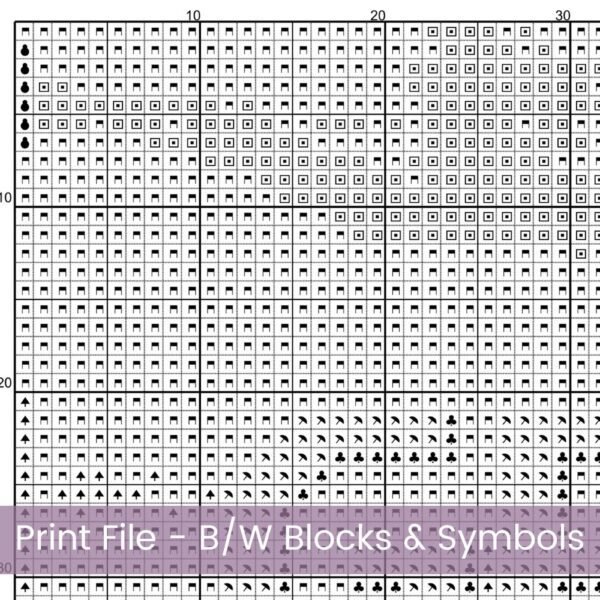 Great Barrier Reef Cross Stitch Pattern | Retro Travel Poster | Full Coverage PDF