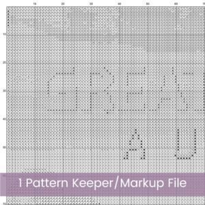 Great Barrier Reef Cross Stitch Pattern | Retro Travel Poster | Full Coverage PDF