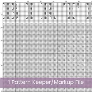 January Birth Flower Carnation Cross Stitch Pattern | Minimalist Boho “Flower Market” Style | Full Coverage PDF