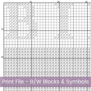January Birth Flower Snowdrop Cross Stitch Pattern | Minimalist Boho “Flower Market” Style | Full Coverage PDF