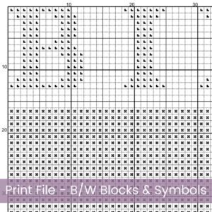 Celebrate March’s birth month flower with this elegant Jonquils Cross Stitch Pattern. Designed in a minimalist boho “Flower Market” style.
