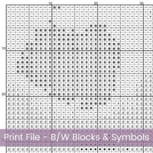 White Rose Cross Stitch Pattern 2 | Oil Painting Style Floral Embroidery | Elegant Full Coverage Design in Ivory & Grey