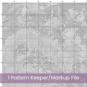 🌺Bring color and charm to your stitching with this Streets in Bloom Cross Stitch Pattern — a full coverage design bursting with life and detail!