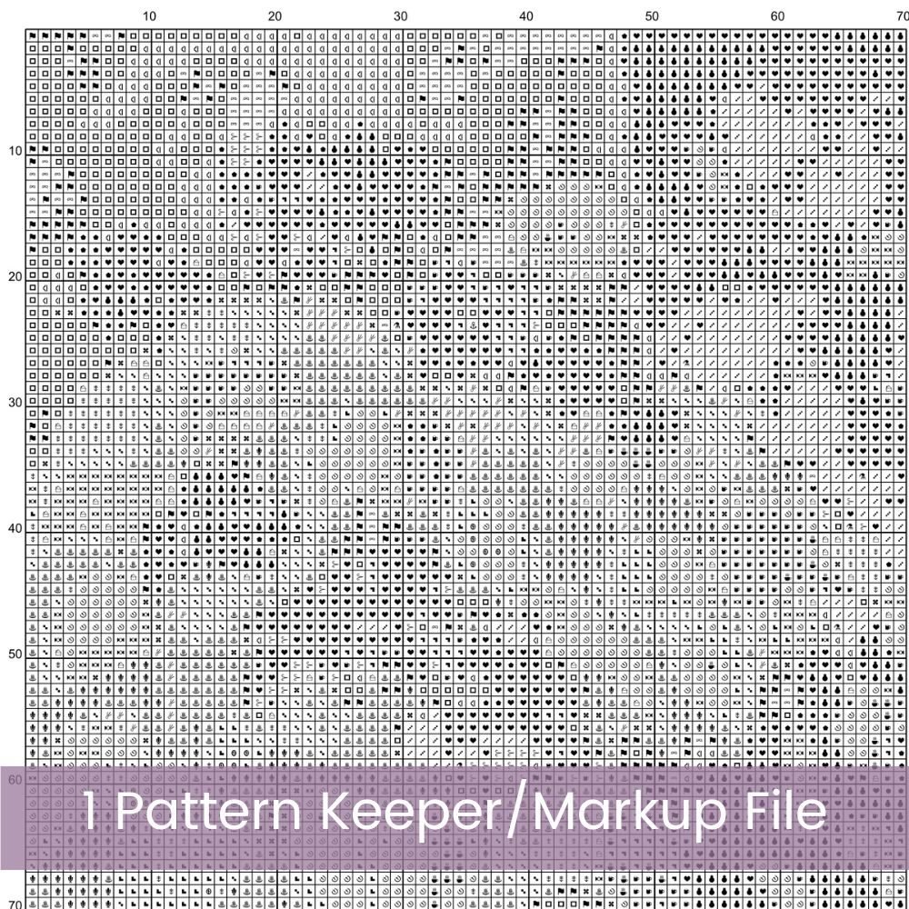 🌺Bring color and charm to your stitching with this Streets in Bloom Cross Stitch Pattern — a full coverage design bursting with life and detail!