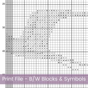 Beach Signpost Cross Stitch Pattern