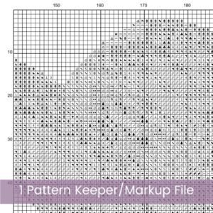 Beach Signpost Cross Stitch Pattern